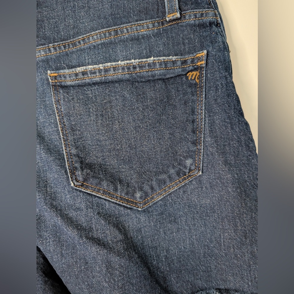 Madewell Curvy High-Rise Denim Shorts Canterdale Wash Size 27 - Picture 4 of 12